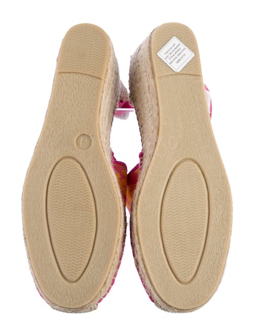 Carel Paris Canvas Printed Slingback Pumps