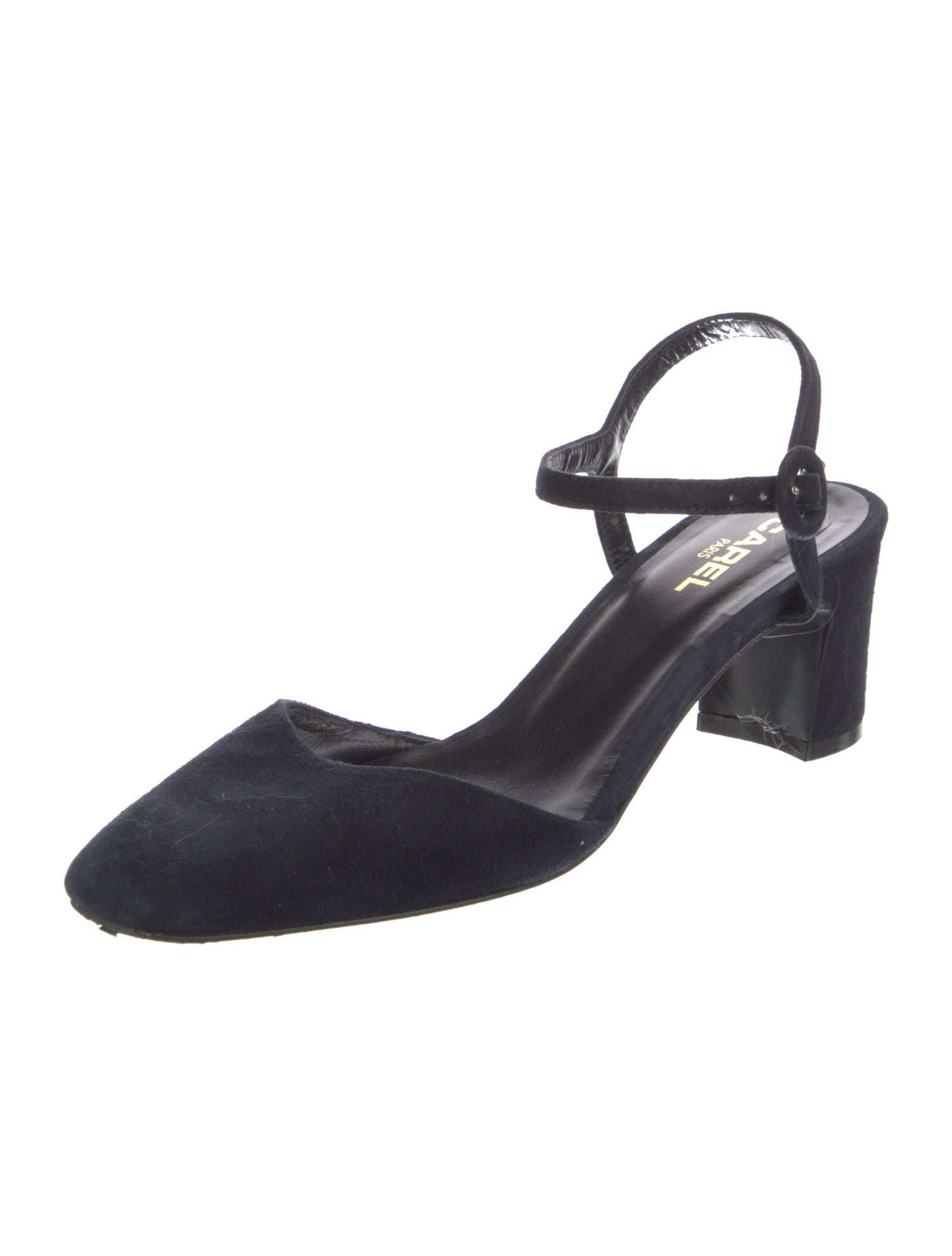 Carel Paris Suede Slingback Pumps