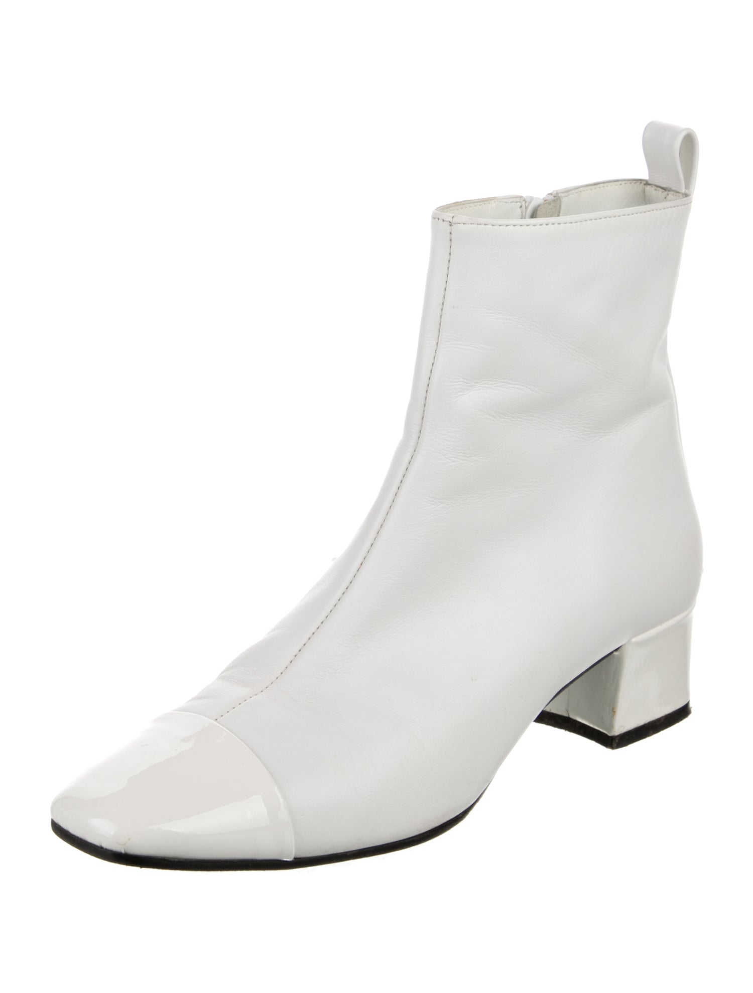 Carel Paris Patent Leather Boots