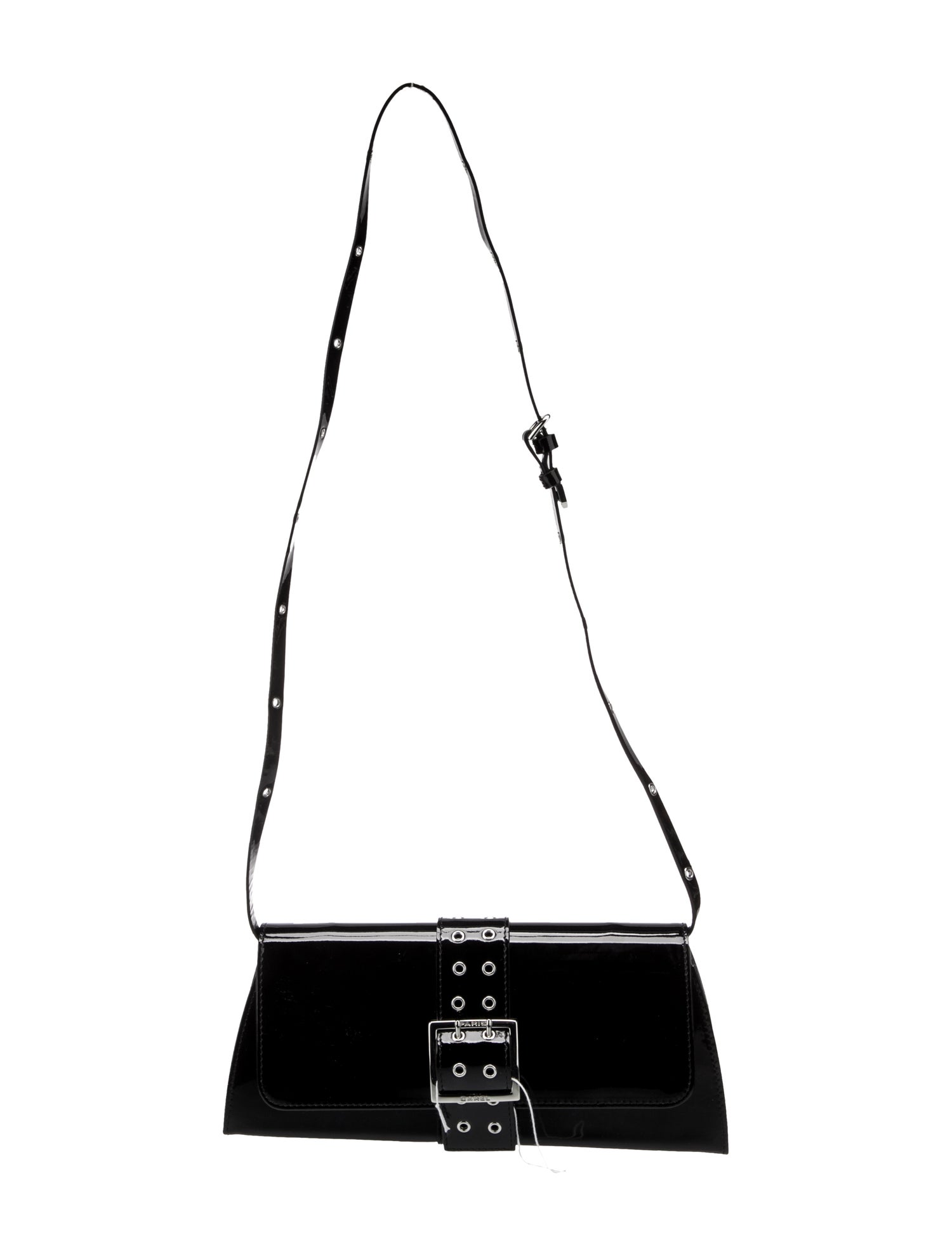 Carel Paris Patent Leather Shoulder Bag