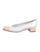 Carel Paris Patent Leather Colorblock Pattern Mules