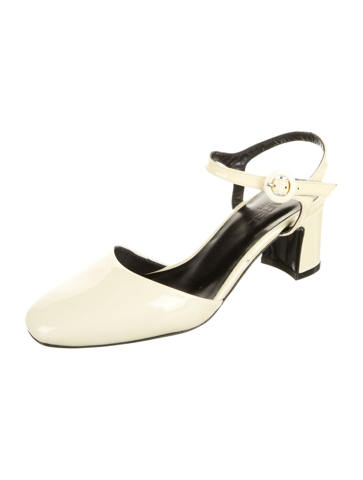 Carel Paris Patent Leather Slingback Pumps