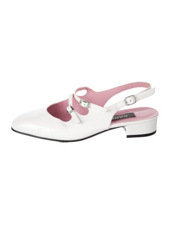 Carel Paris Patent Leather Slingback Flats