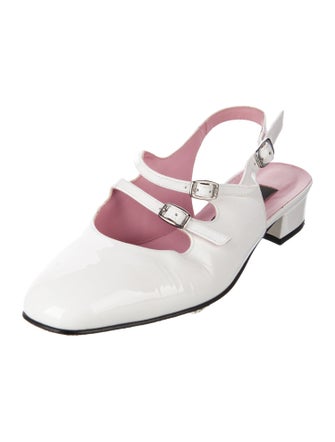 Carel Paris Patent Leather Slingback Flats