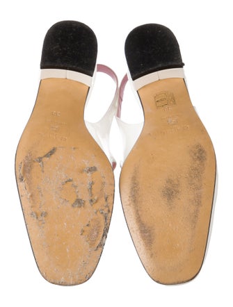 Carel Paris Patent Leather Slingback Flats