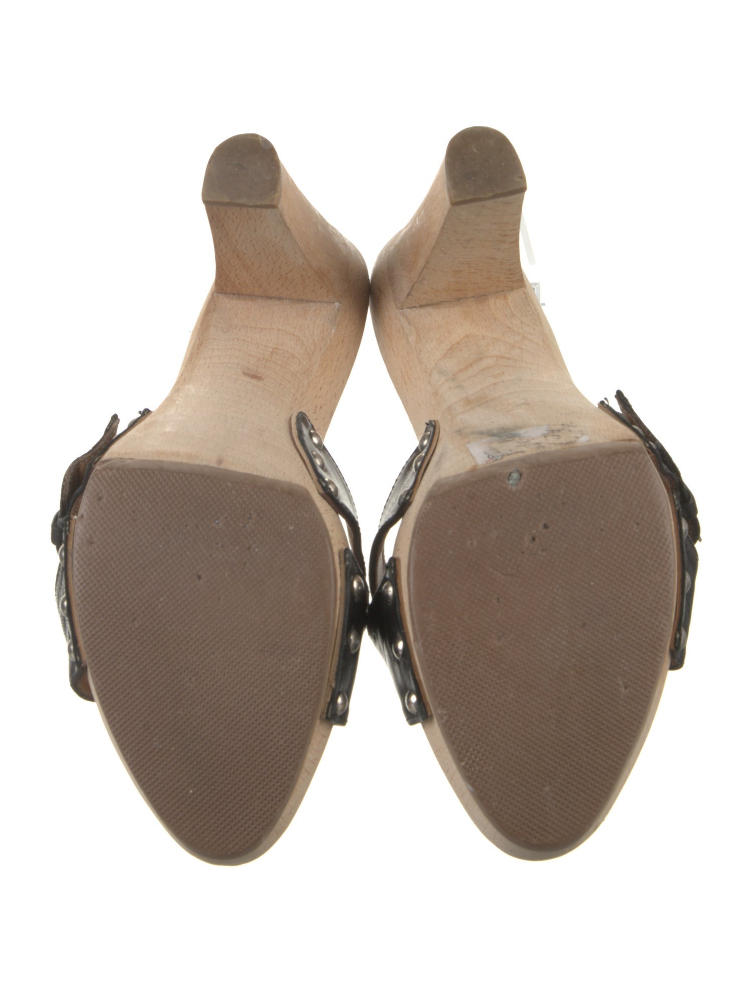 Carel Paris Leather Slides