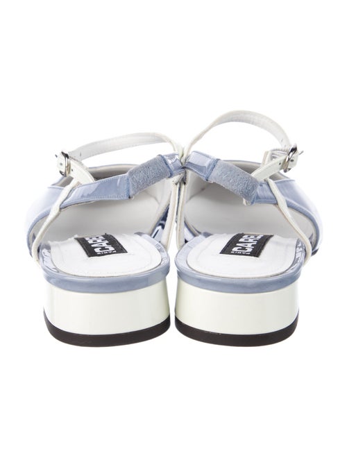 Carel Paris Patent Leather Slingback Flats