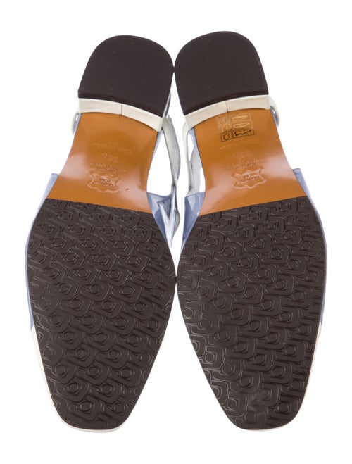 Carel Paris Patent Leather Slingback Flats