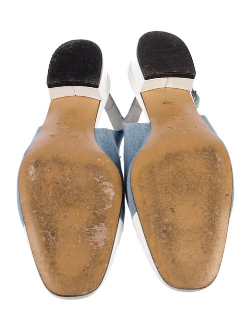 Carel Paris Colorblock Pattern Slingback Flats