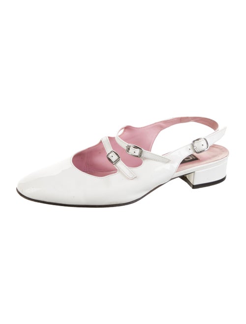 Carel Paris Patent Leather Slingback Flats