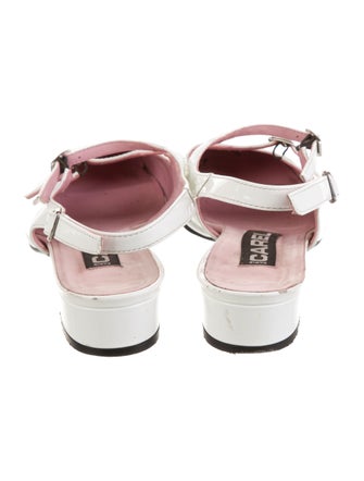 Carel Paris Patent Leather Slingback Flats
