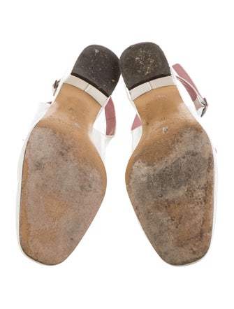 Carel Paris Patent Leather Slingback Flats