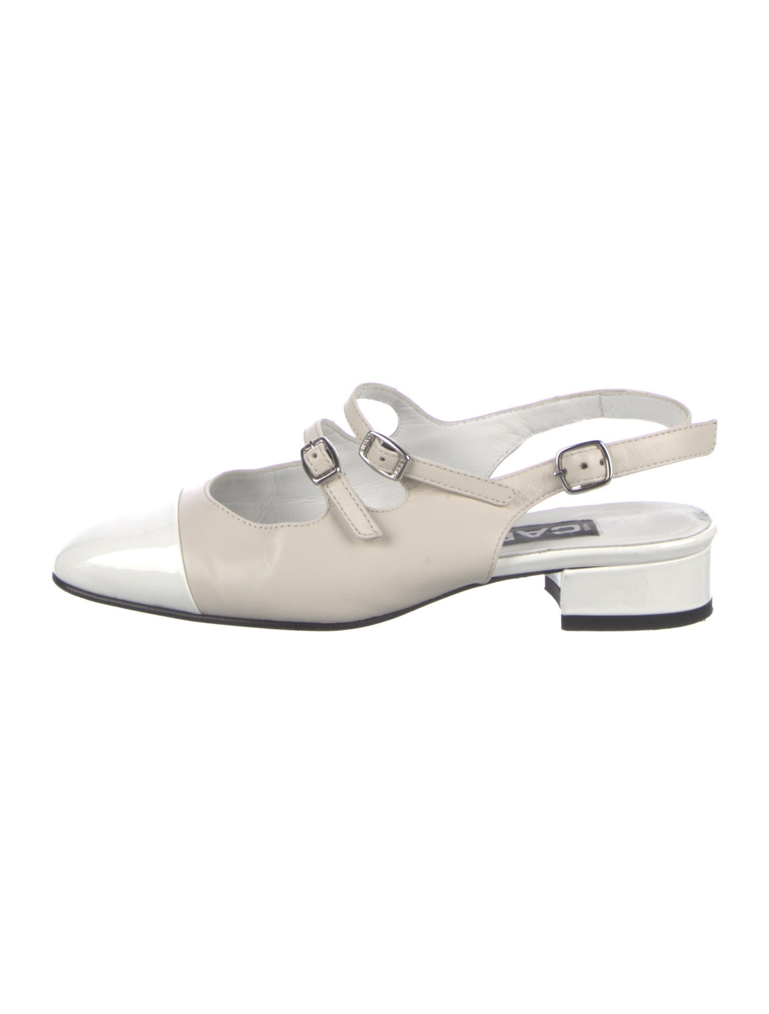 Carel Paris Patent Leather Slingback Pumps