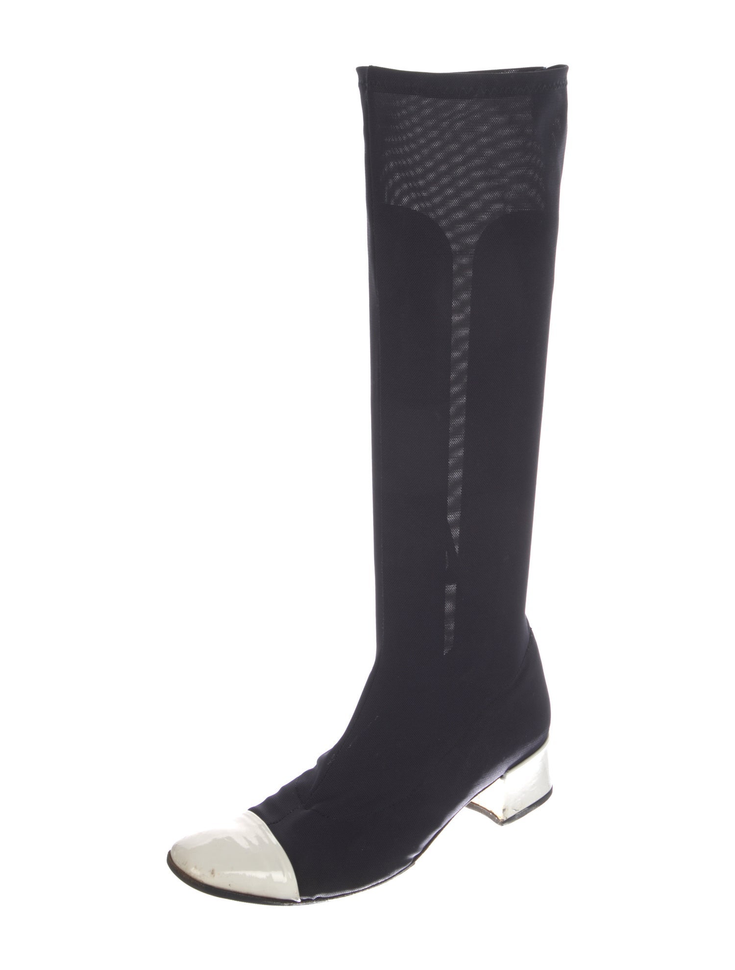 Carel Paris Leather Sock Boots