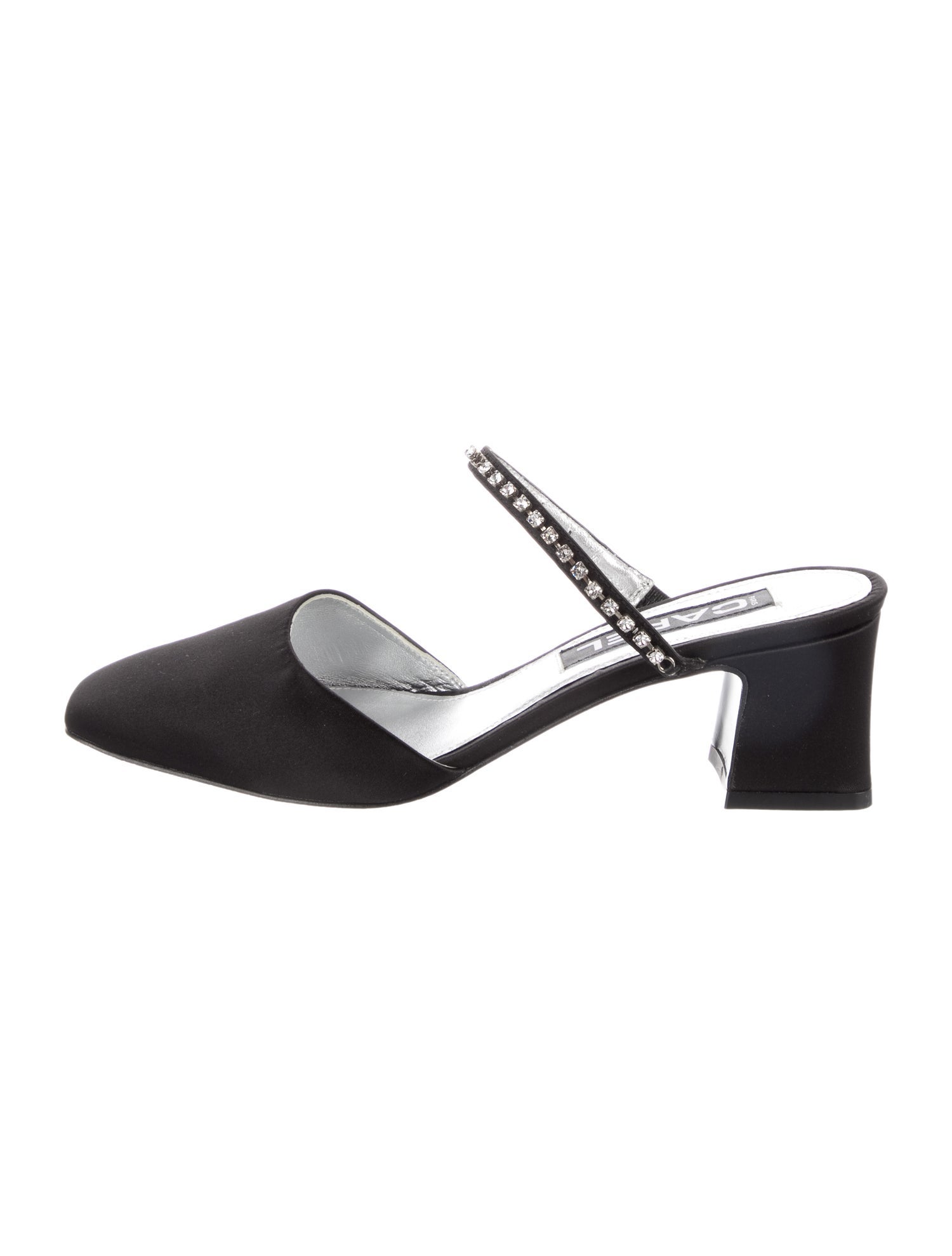 Carel Paris Satin Mules