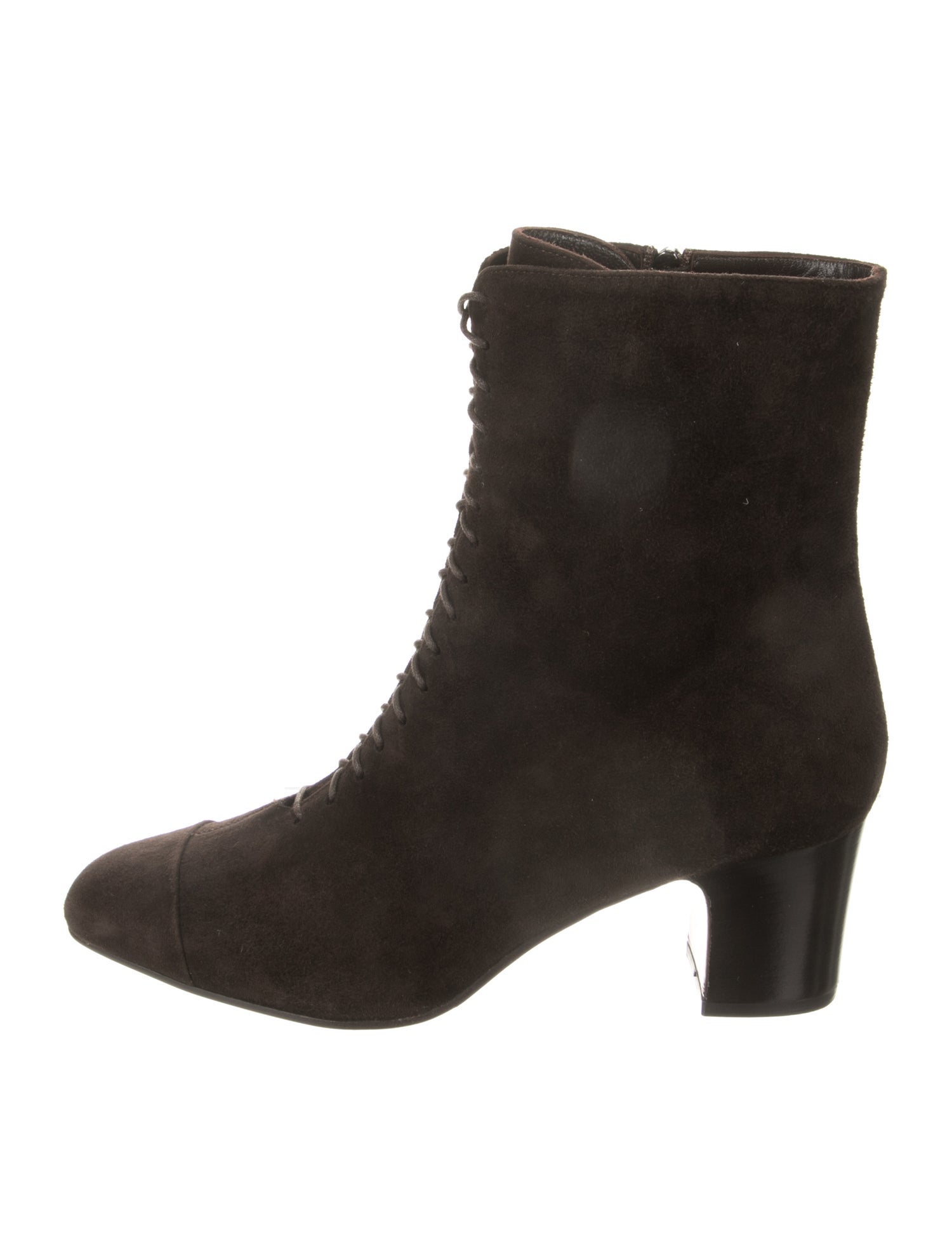 Carel Paris Suede Lace-Up Boots