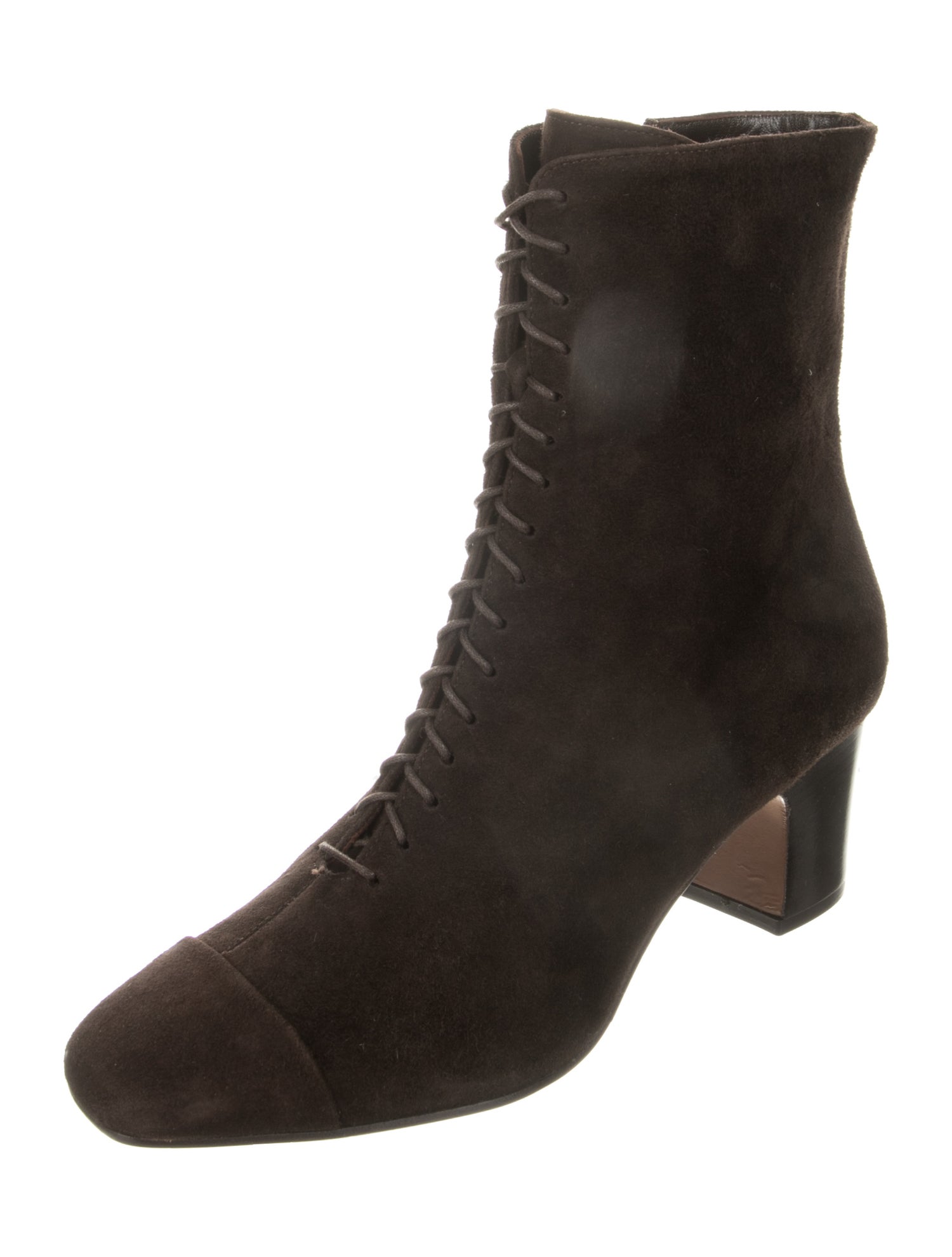 Carel Paris Suede Lace-Up Boots