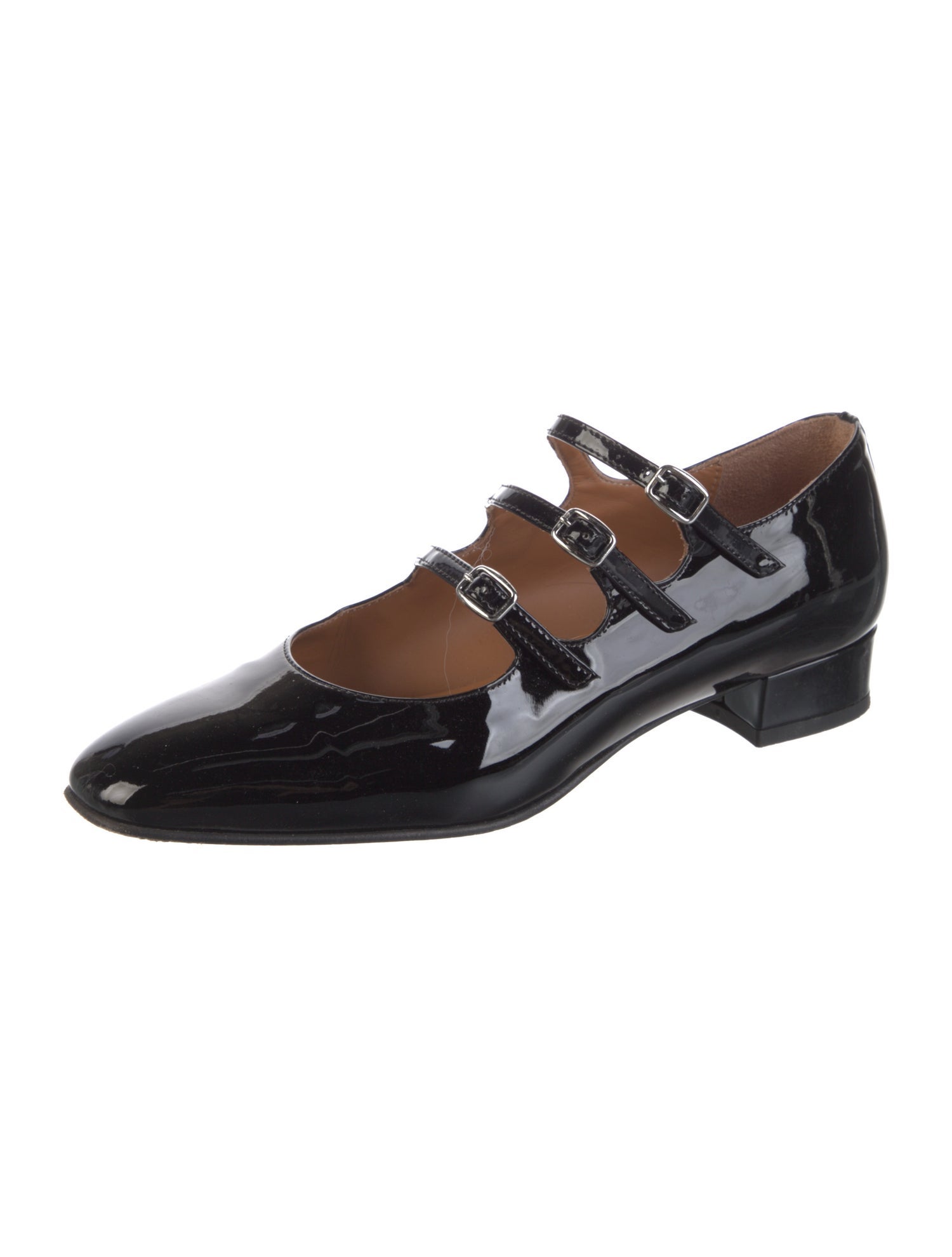 Carel Paris Patent Leather Mary Jane Flats