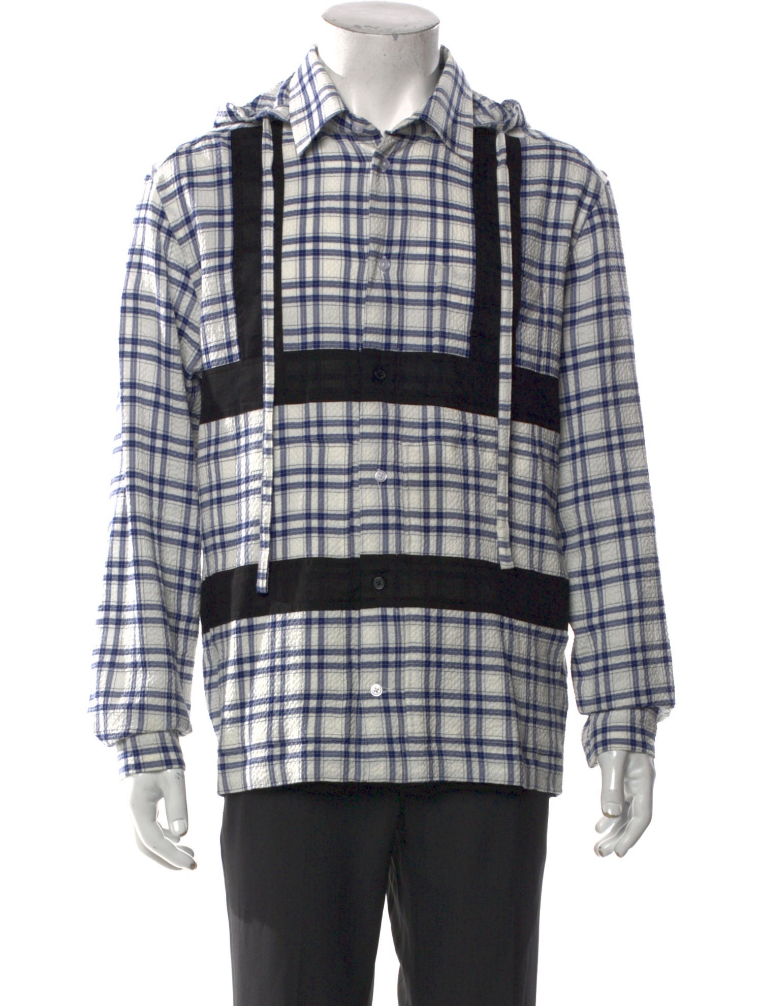 Craig Green Plaid Print Long Sleeve Shirt