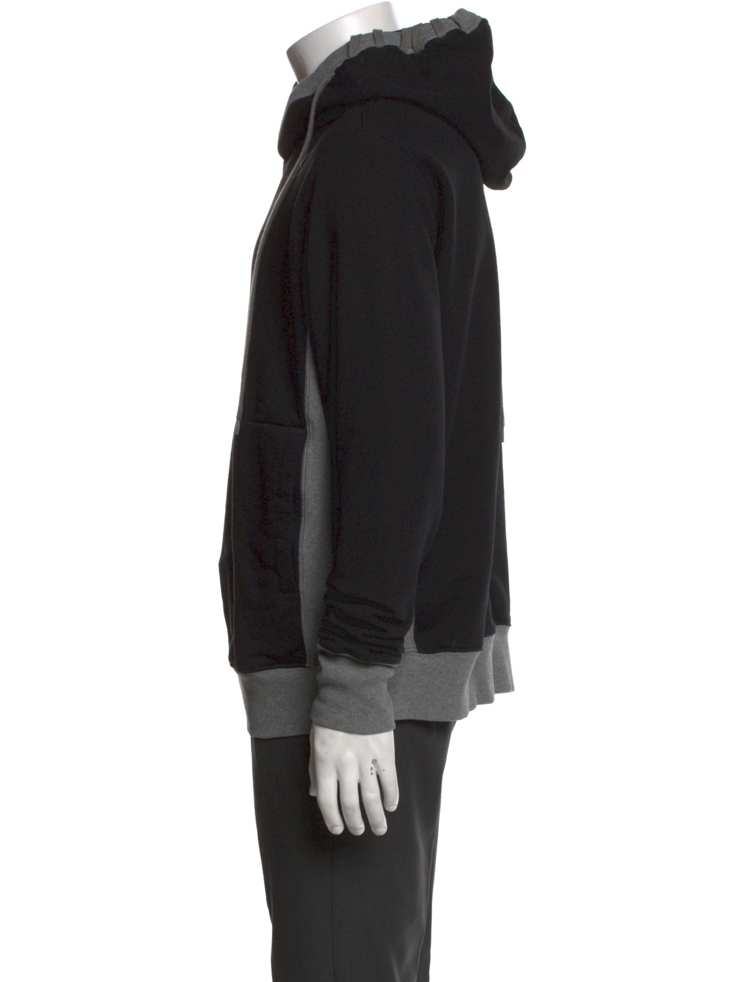 Craig Green Colorblock Pattern Crew Neck Hoodie