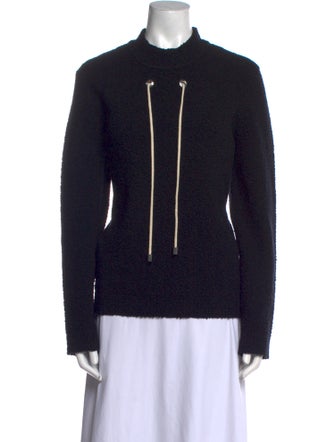 Craig Green Merino Wool Mock Neck Sweatshirt