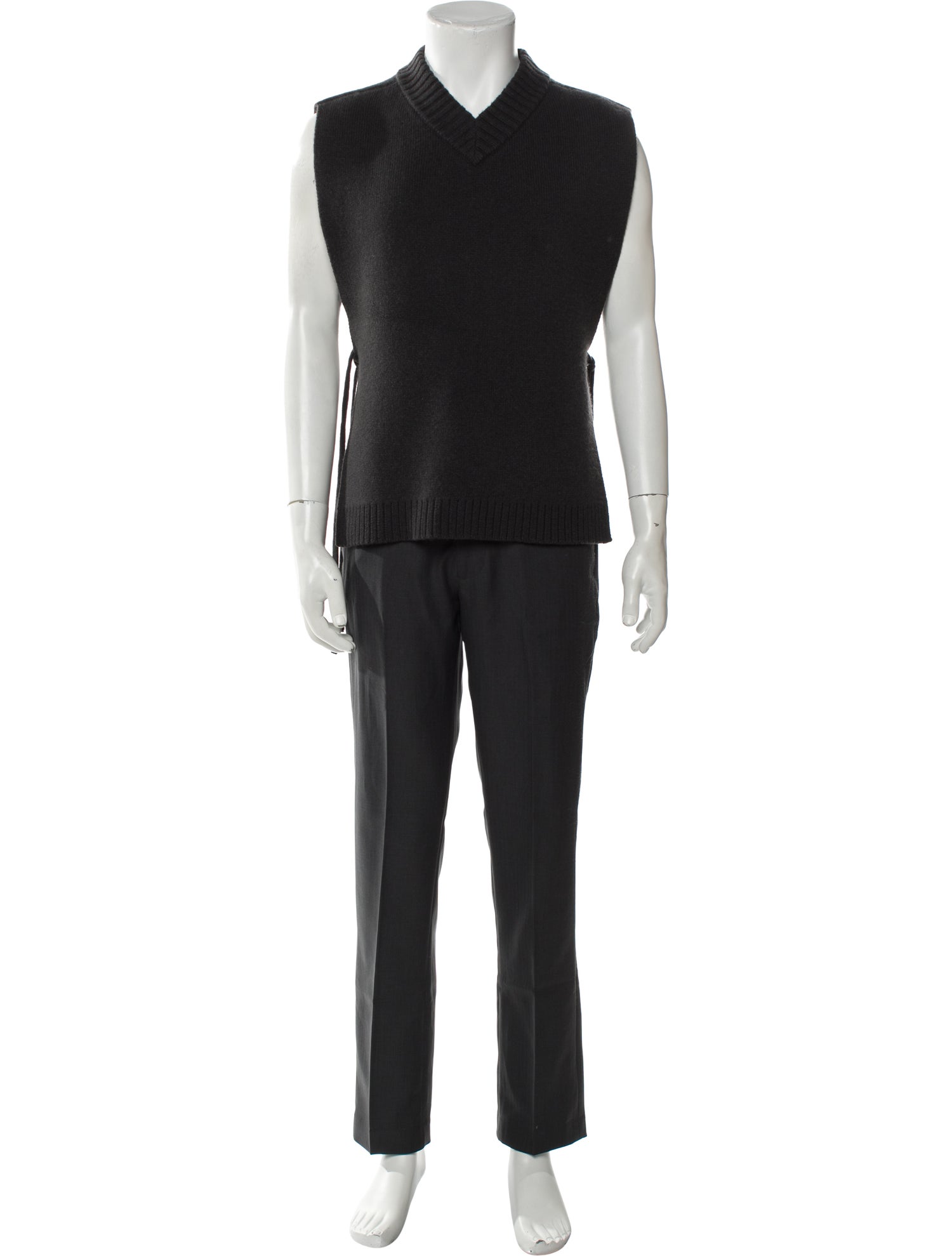 Craig Green Wool V-Neck Sweater Vest