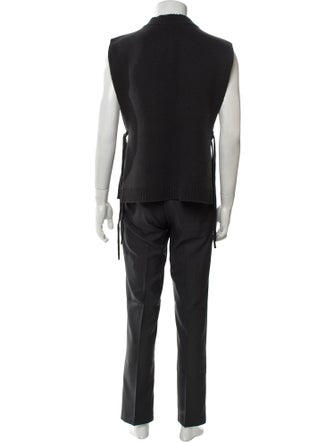 Craig Green Wool V-Neck Sweater Vest