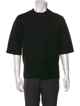 Craig Green Merino Wool Crew Neck Polo Sweater