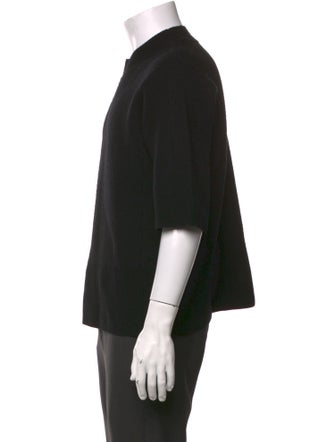 Craig Green Merino Wool Crew Neck Polo Sweater