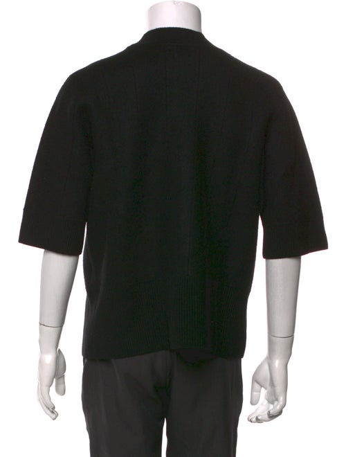 Craig Green Merino Wool Crew Neck Polo Sweater