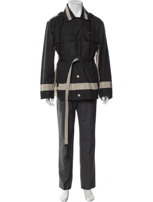 Craig Green Colorblock Pattern Trench Coat