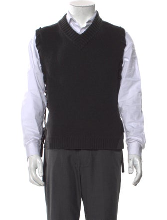 Craig Green Wool V-Neck Sweater Vest