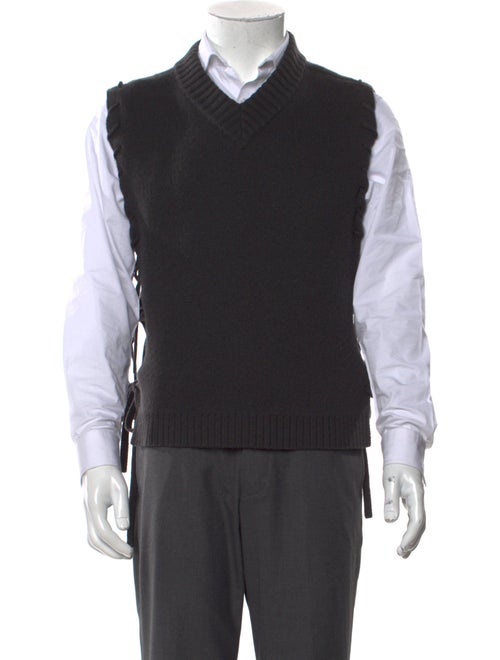 Craig Green Wool V-Neck Sweater Vest