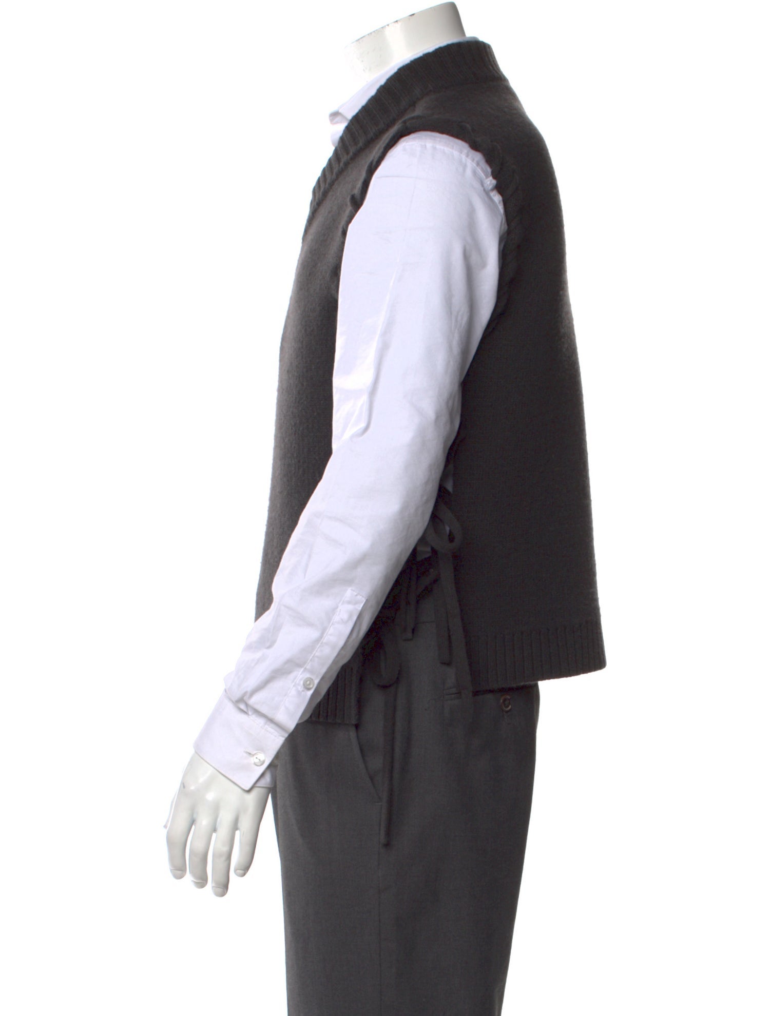 Craig Green Wool V-Neck Sweater Vest
