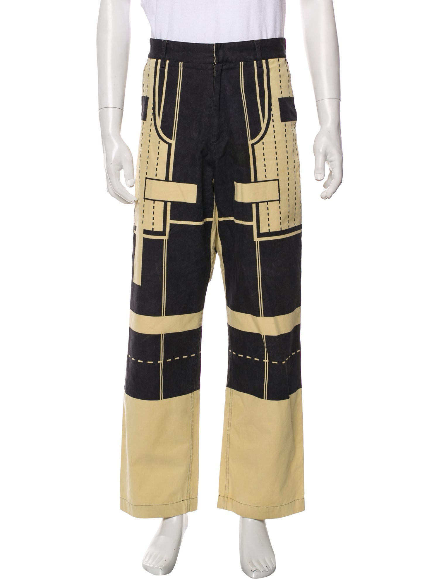 Craig Green Colorblock Pattern Joggers