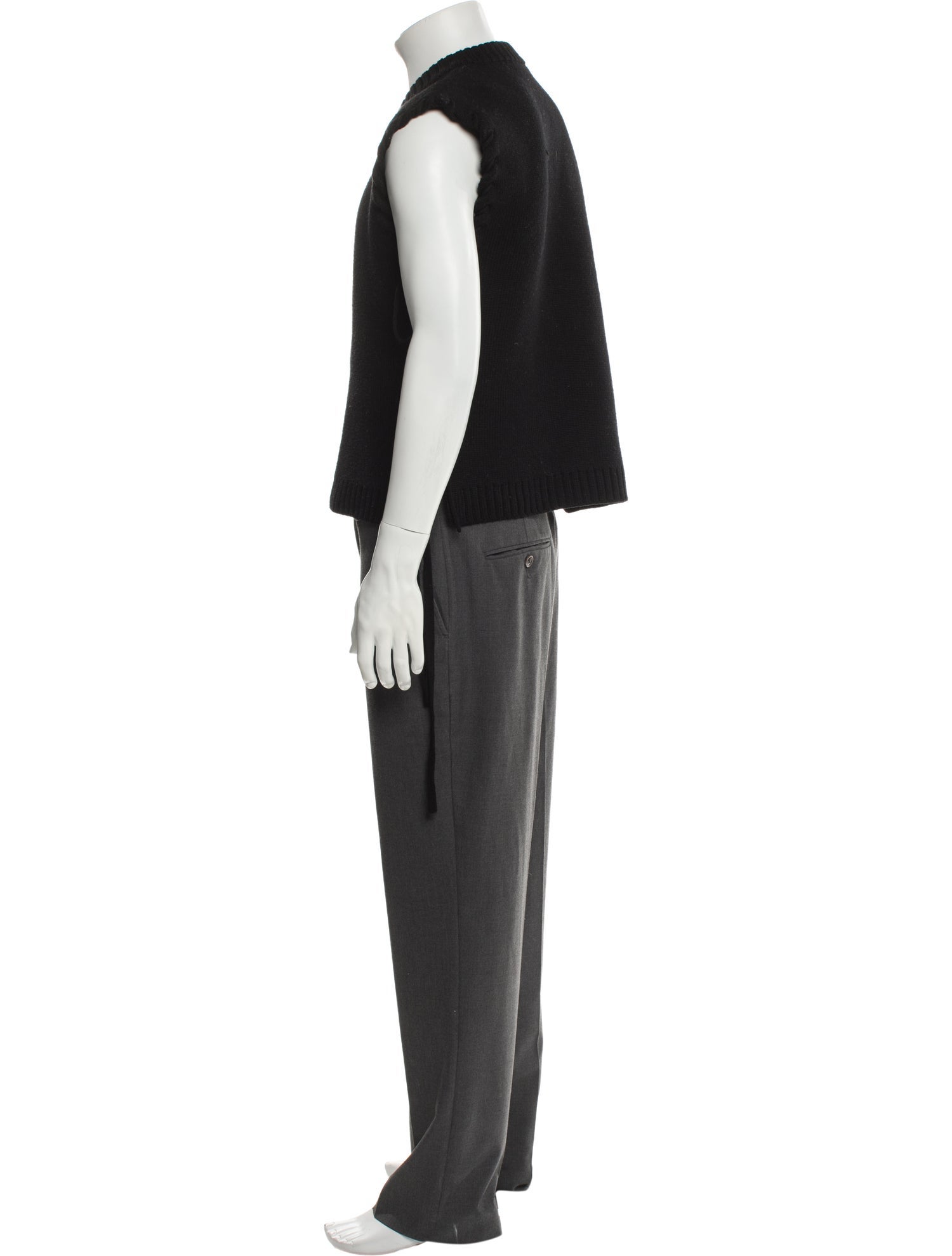 Craig Green Wool V-Neck Sweater Vest