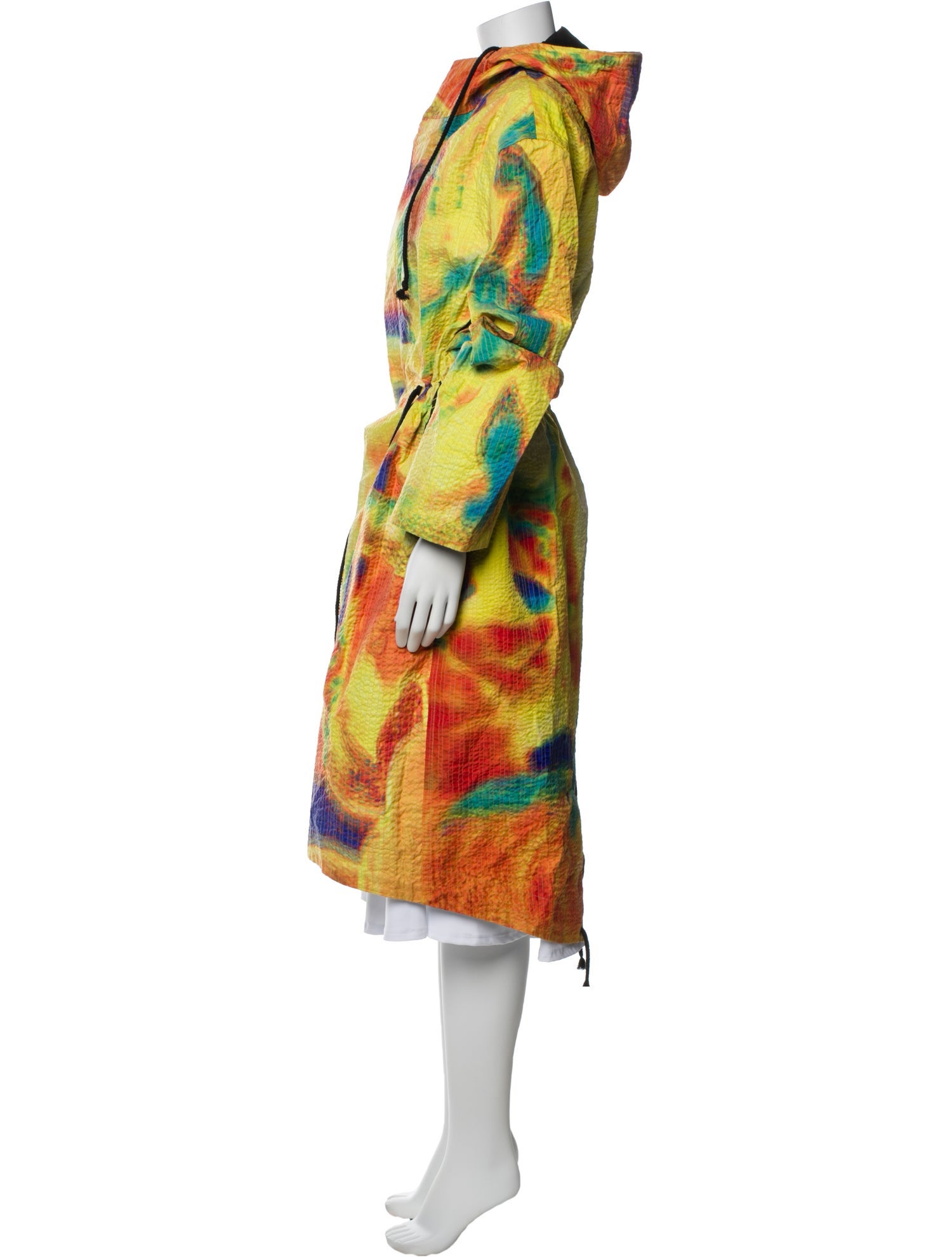 Craig Green Printed Faux Fur Coat