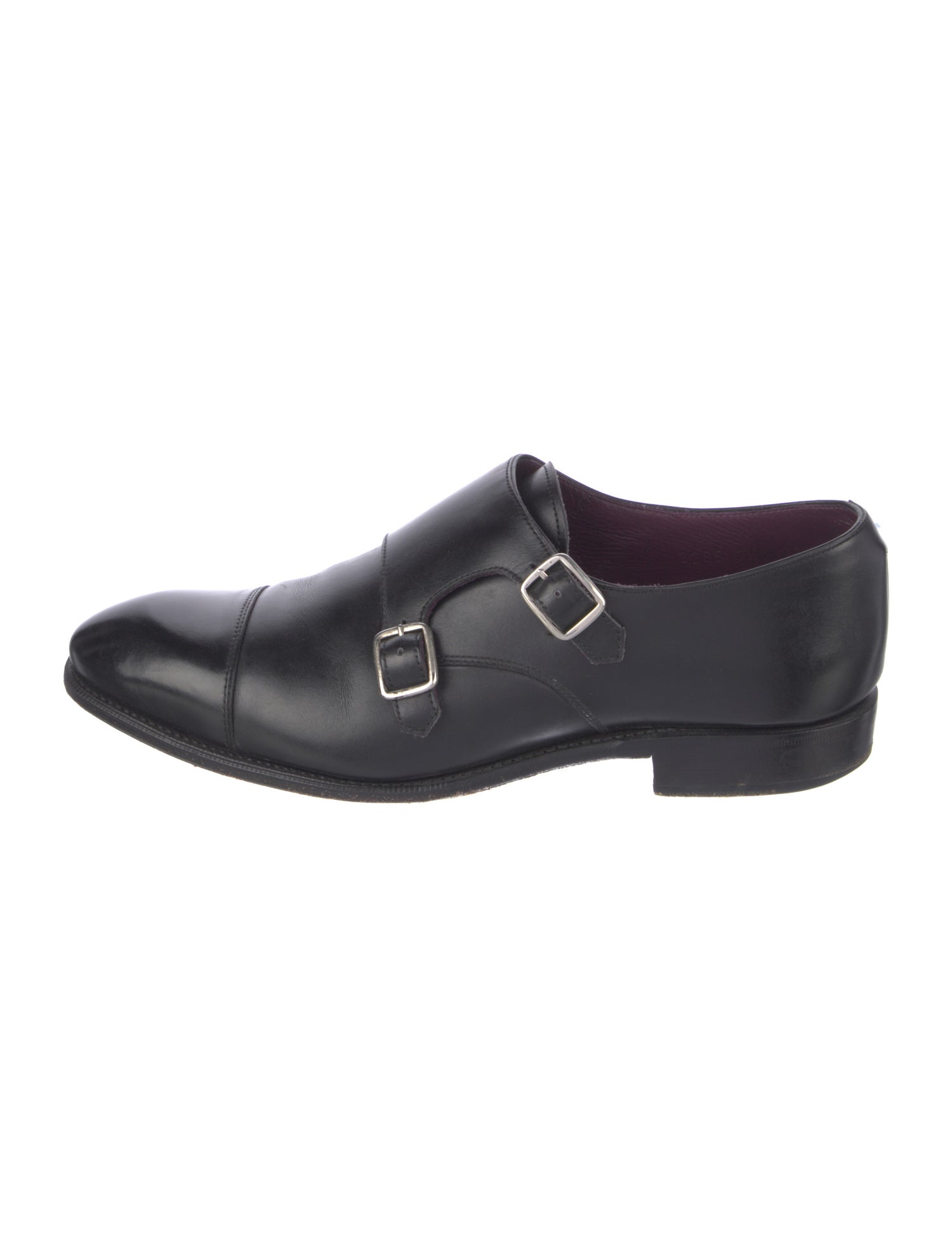 Carmina Leather Monk Straps