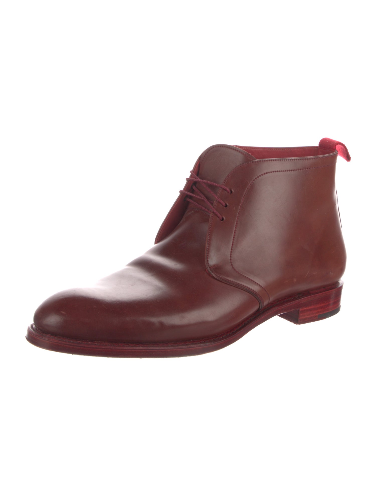 Carmina Leather Lace-Up Boots