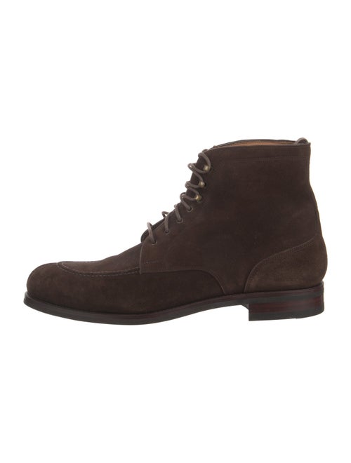 Carmina Suede Lace-Up Boots