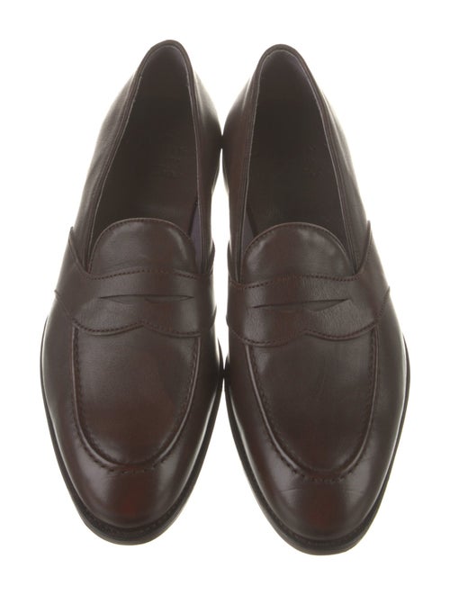 Carmina Leather Dress Loafers
