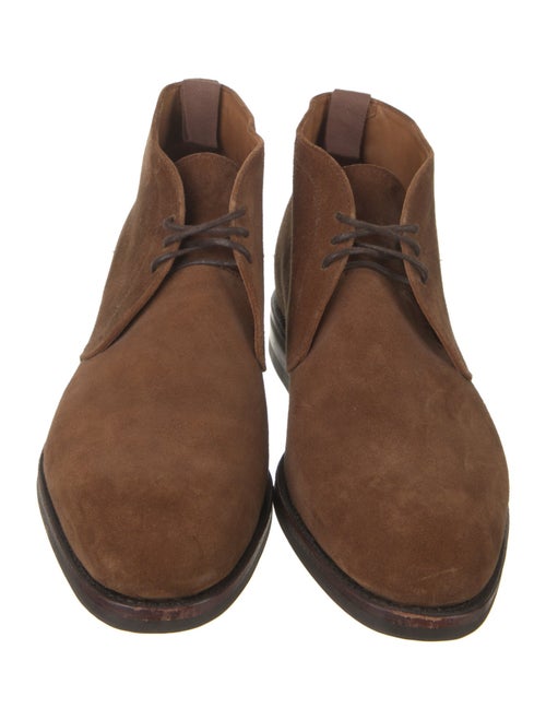 Carmina Suede Lace-Up Boots