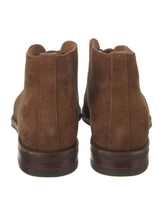 Carmina Suede Lace-Up Boots