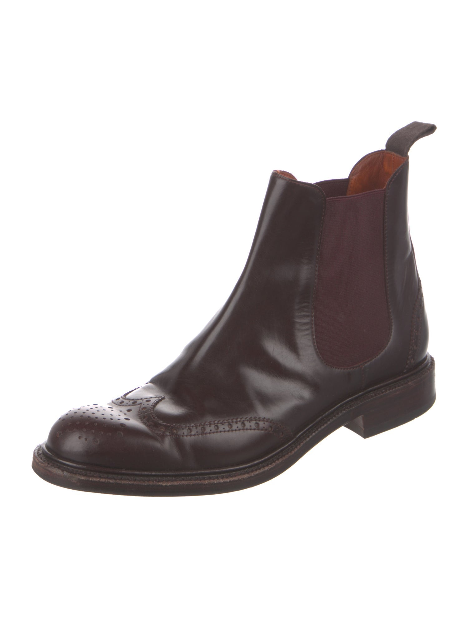Carmina Leather Chelsea Boots