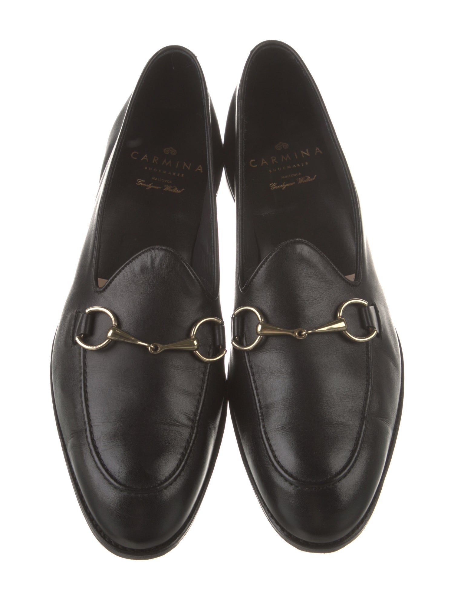Carmina Leather Monk Straps