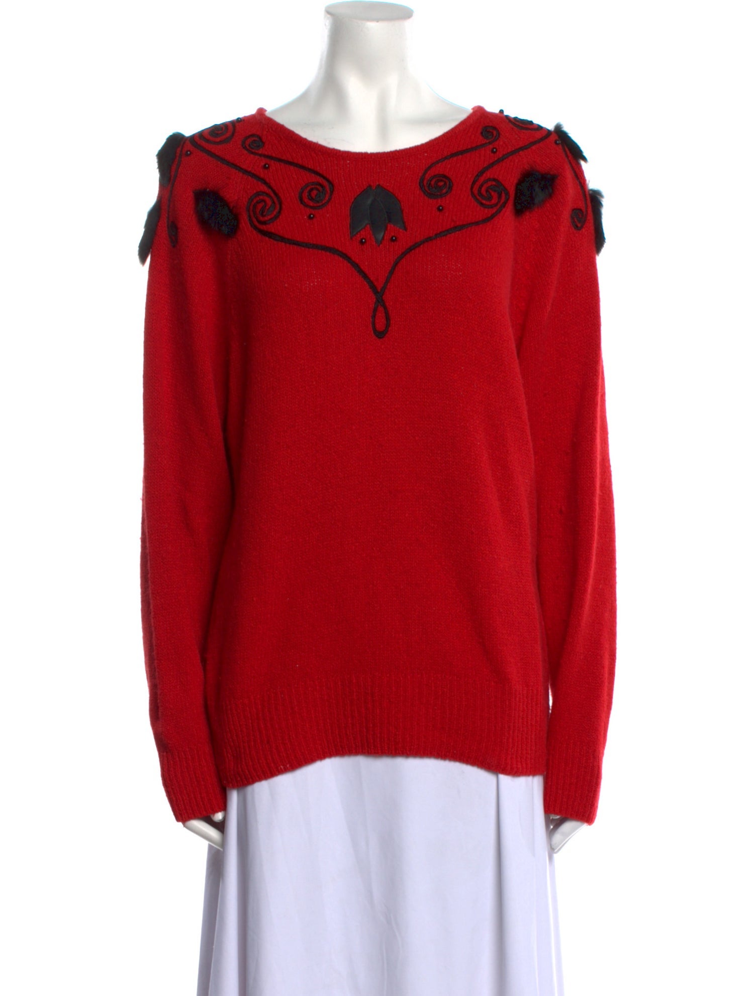 Creations Aphrodite Scoop Neck Sweater