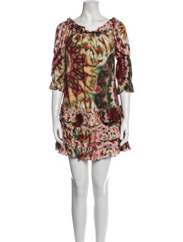 Charo Ruiz Dresses Printed Mini Dress M