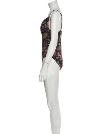 Charo Ruiz Floral Print One-Piece