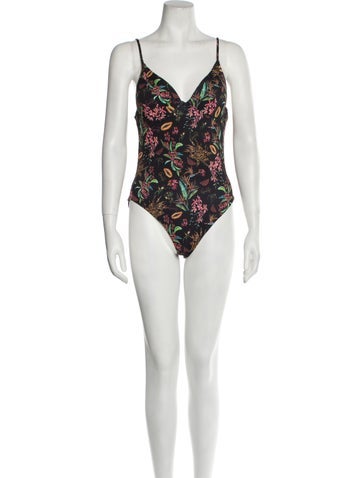 Charo Ruiz Swimwear Floral Print One-Piece M