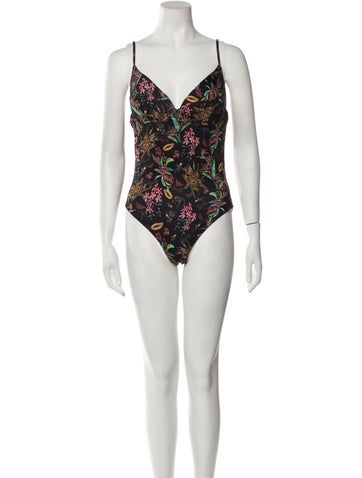 Charo Ruiz Swimwear Floral Print One-Piece M